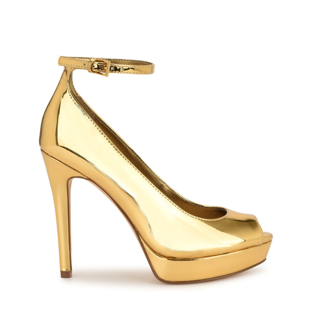 nine west Hinko Peep Toe Platform Pumps