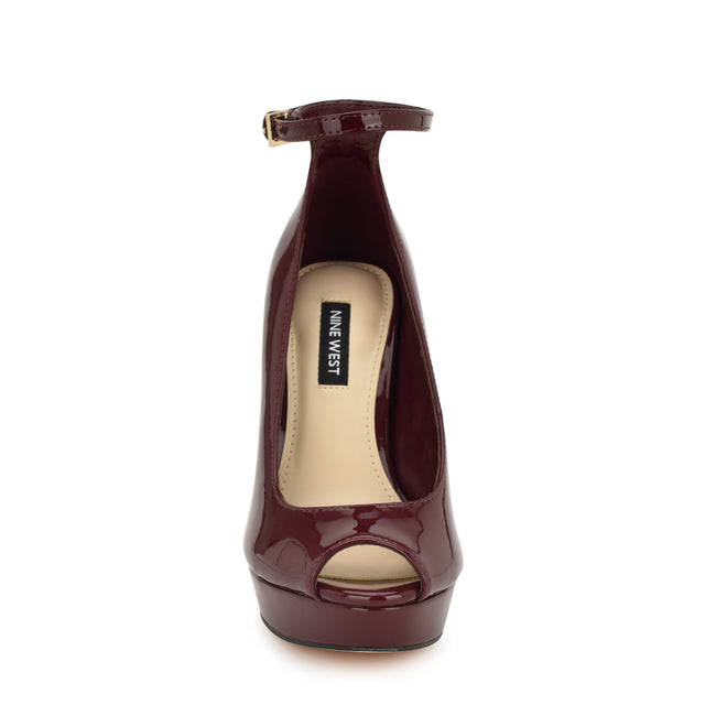 Nine West Hinko Peep Toe Platform Pumps