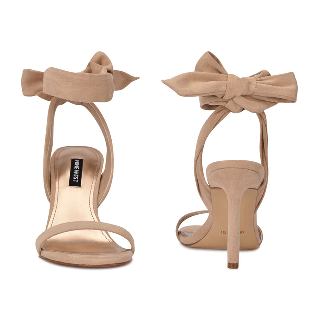 Nine West Kelsie Ankle Wrap Heeled Sandals