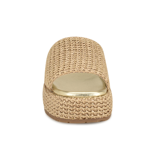 Nine West Keziah Flatform Slide Sandals