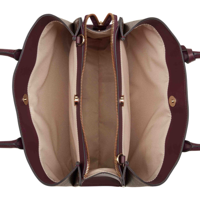Nine West Kyrie Triple Compartment Satchel