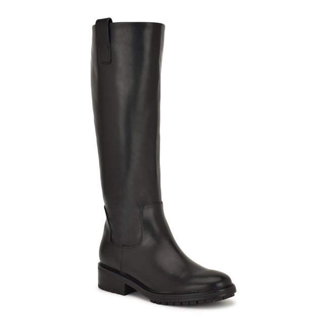Nine West Leigha Wide Calf Lug Sole Boots