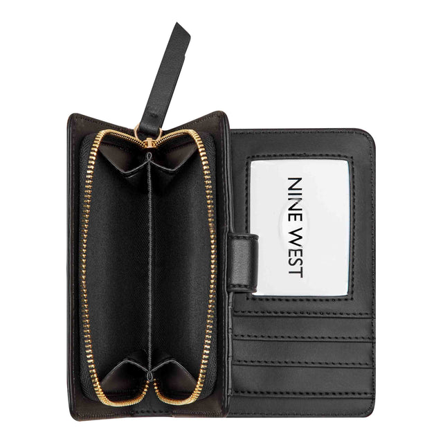 Nine West Lockup 9S French Wallet