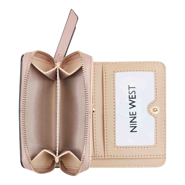 Nine West Lockup 9S Small Zip Wallet