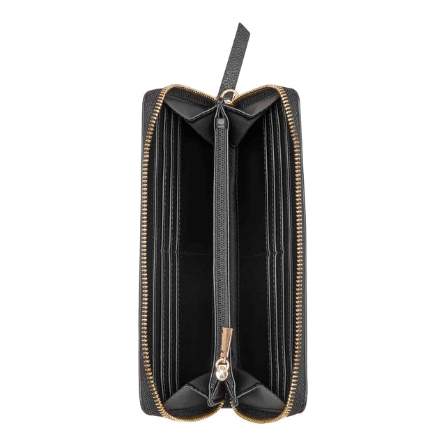 Nine West Lockup 9S Zip Around With Wristlet