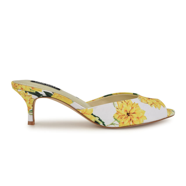 nine west Luvlie Heeled Slide Sandals