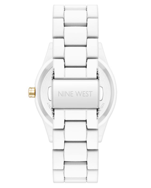 Nine West Mini Rubberized Bracelet Watch