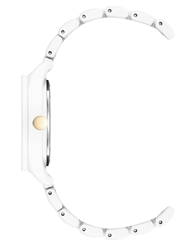 Nine West Mini Rubberized Bracelet Watch