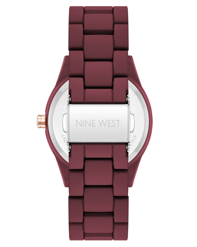 Nine West Mini Rubberized Bracelet Watch