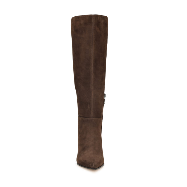 Nine West Morgin Knee High Dress Leather Boots