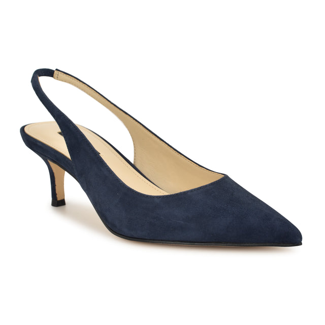 Nine West Nataly Leather Slingback Pumps