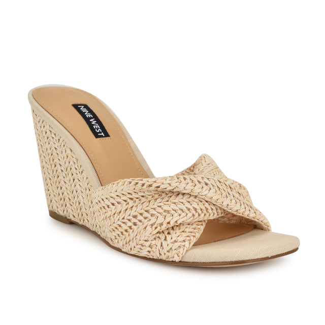 Nine West Nikhil Twist Wedge Sandals