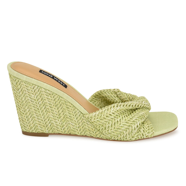nine west Nikhil Twist Wedge Sandals