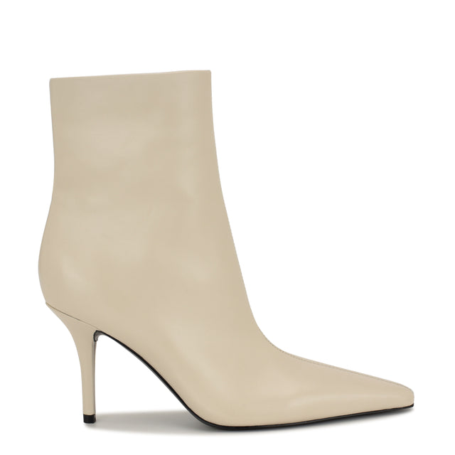 nine west Ohmy Dress Ankle Leather Booties