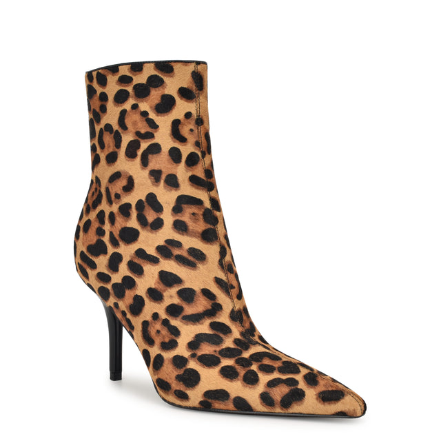 Nine West Ohmy Dress Ankle Leather Booties