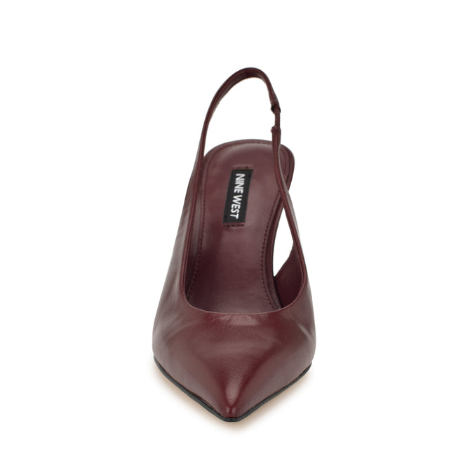 Nine West Palomma Leather Slingback Pumps