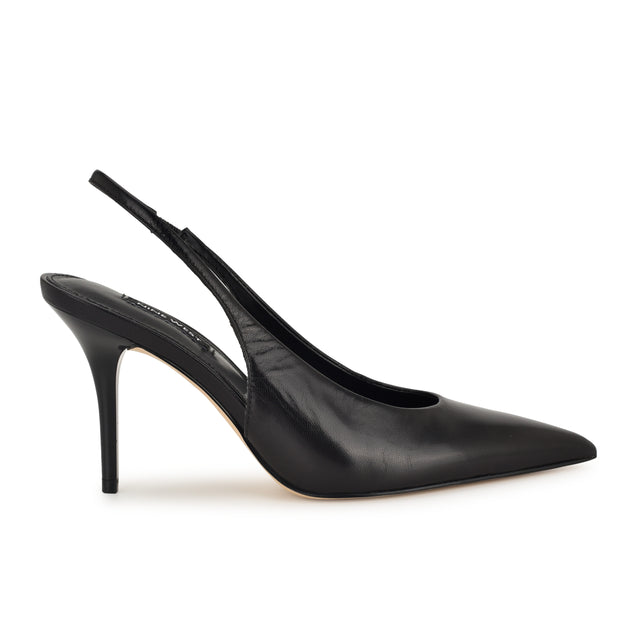 nine west Palomma Leather Slingback Pumps