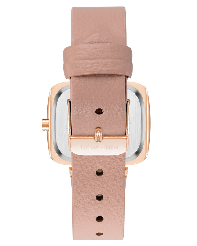 Nine West Petite Heritage Rectangular Case Watch