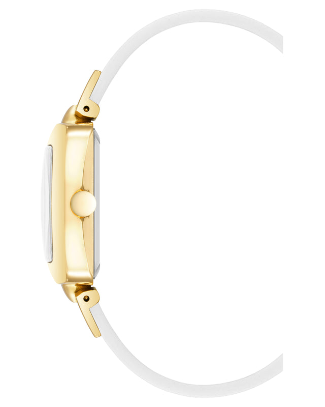 Nine West Petite Heritage Rectangular Case Watch