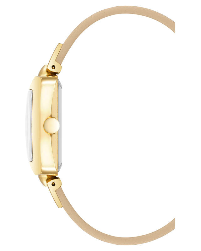 Nine West Petite Heritage Rectangular Case Watch