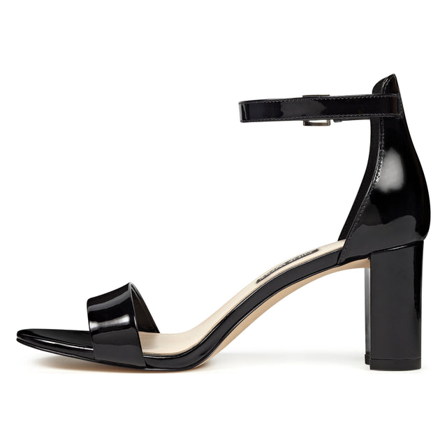 Nine West Pruce Ankle Strap Block Heel Sandals