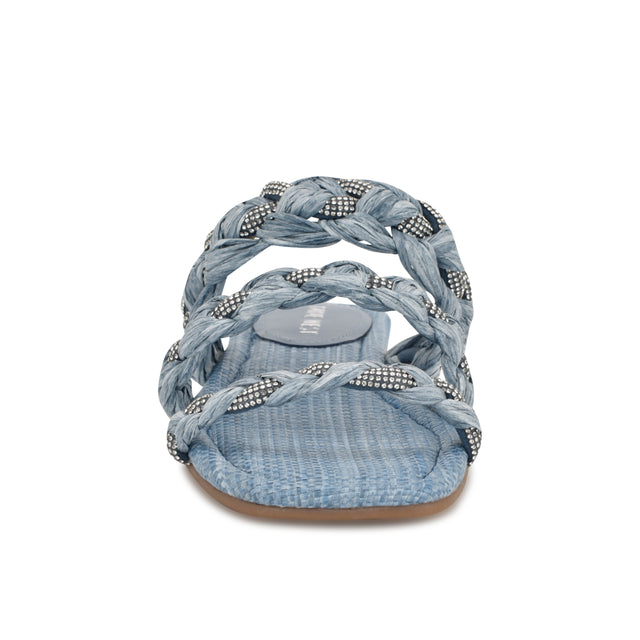 Nine West Qazz Flat Slide Sandals