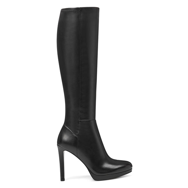 nine west Quizme Platform Leather Boots