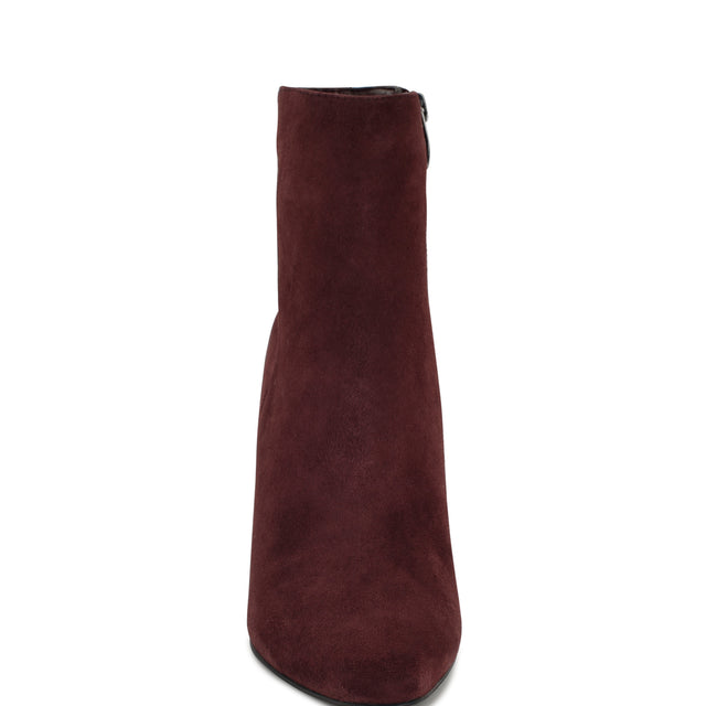 Nine West Reraye Block Heel Ankle Leather Booties