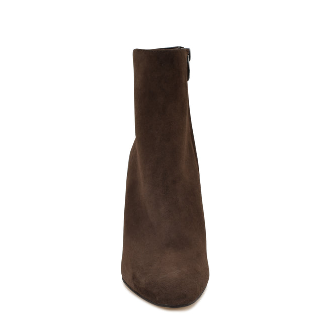 Nine West Reraye Block Heel Ankle Leather Booties