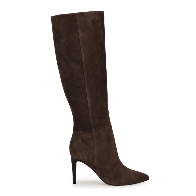 nine west Richy Wide Calf Heeled Boots