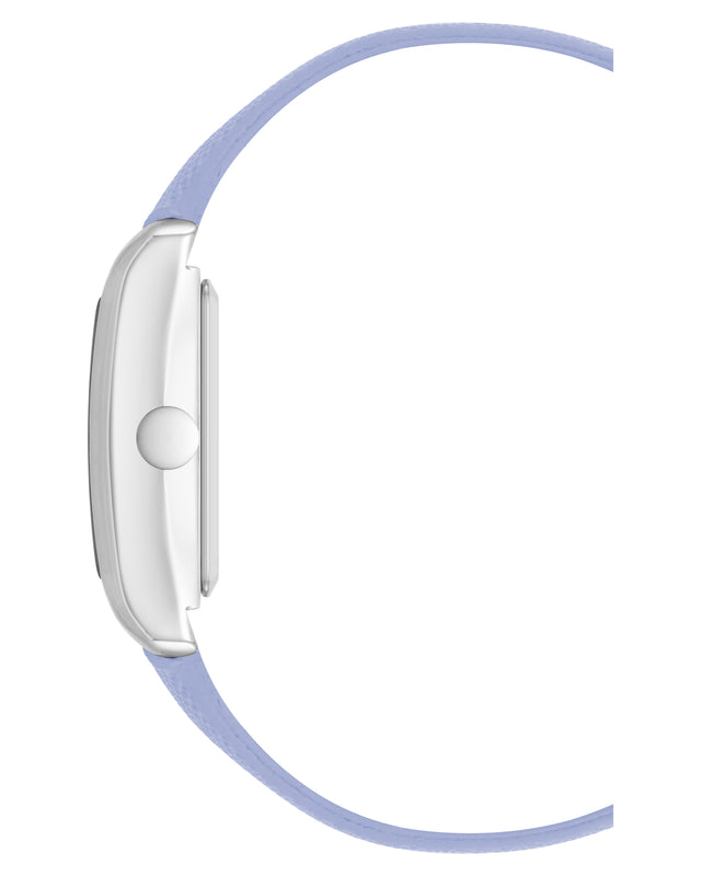 Nine West Saffiano Strap Rectangular Watch