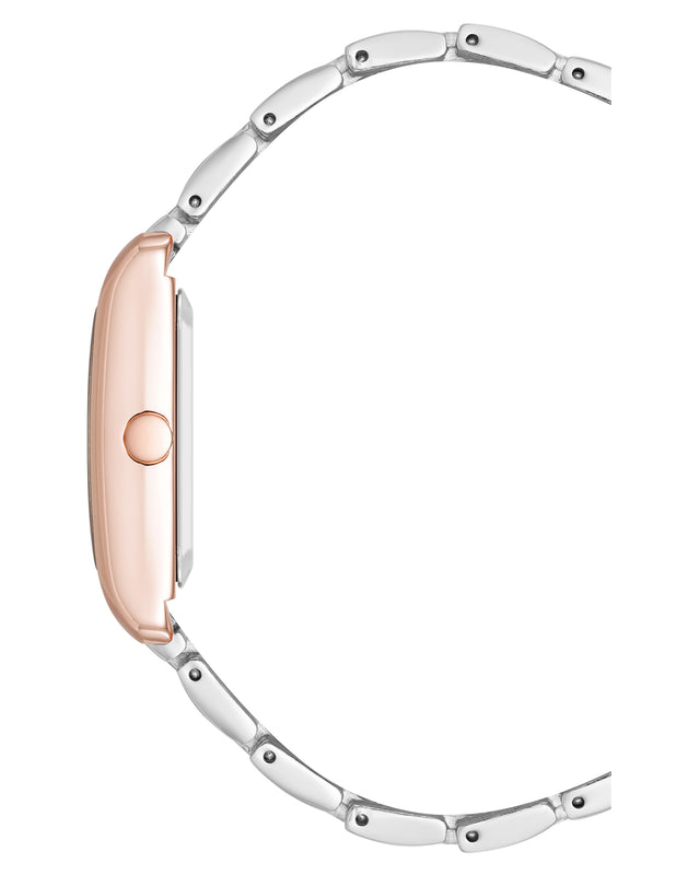 Nine West Slim Rectangular Case Watch