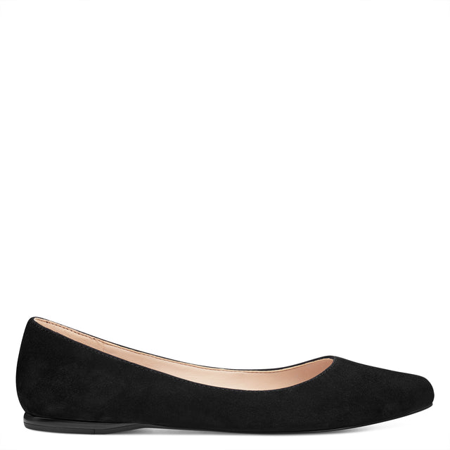 nine west Speakup Almond Toe Flats