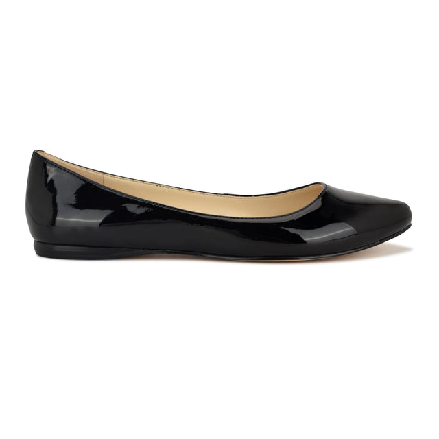 nine west Speakup Almond Toe Flats