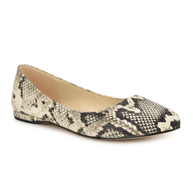 Nine West Speakup Almond Toe Flats