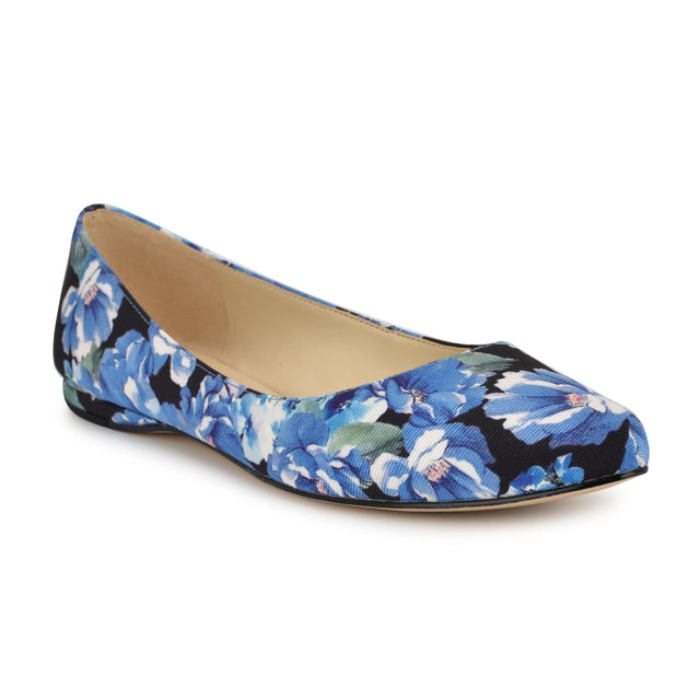 Nine West Speakup Almond Toe Flats
