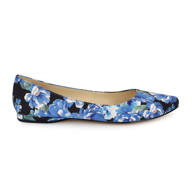 nine west Speakup Almond Toe Flats