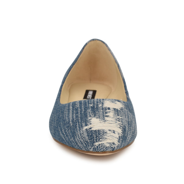 Nine West Speakup Almond Toe Flats