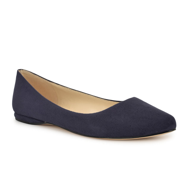 Nine West Speakup Almond Toe Flats