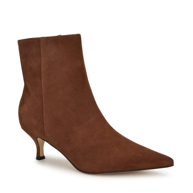 Nine West Symba Dress Ankle Leather Booties