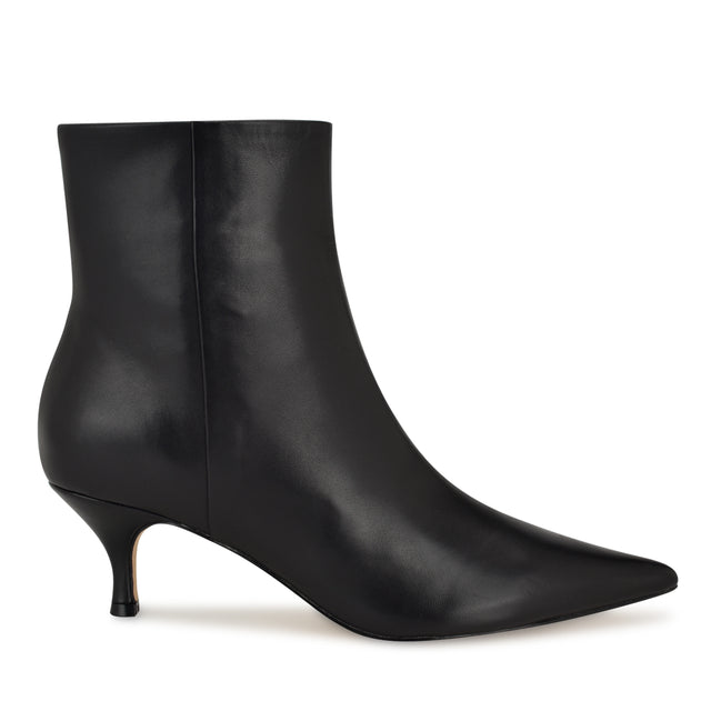 nine west Symba Dress Ankle Leather Booties