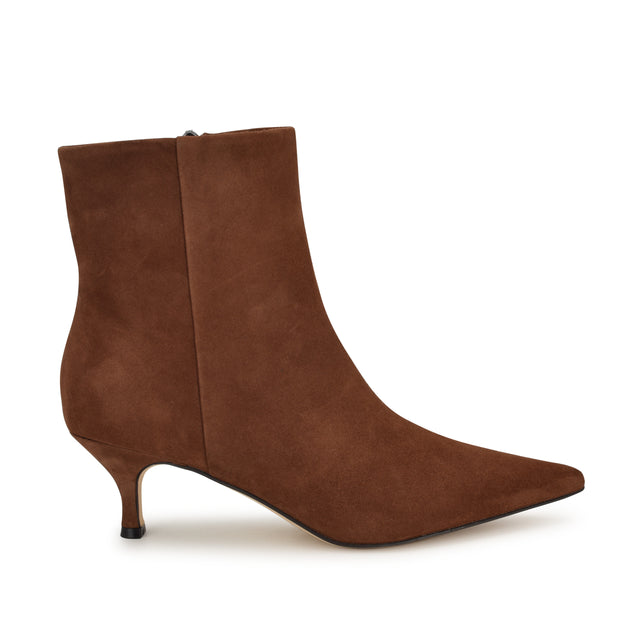 nine west Symba Dress Ankle Leather Booties