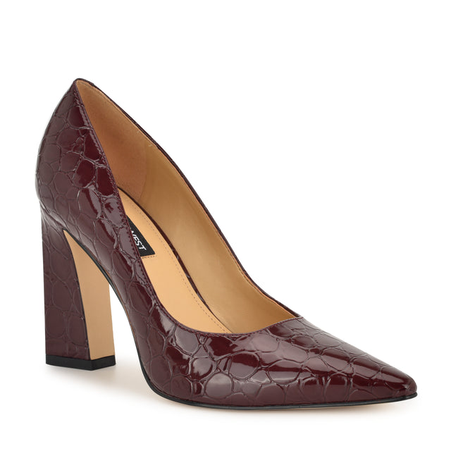 Nine West Tamant Block Heel Dress Pumps