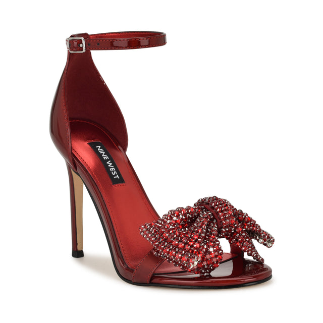Nine West Tansie Embellished Bow Sandals