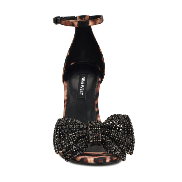 Nine West Tansie Embellished Bow Sandals
