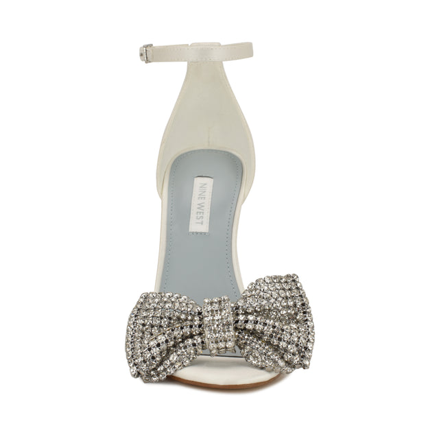 Nine West Tansie Embellished Bow Sandals