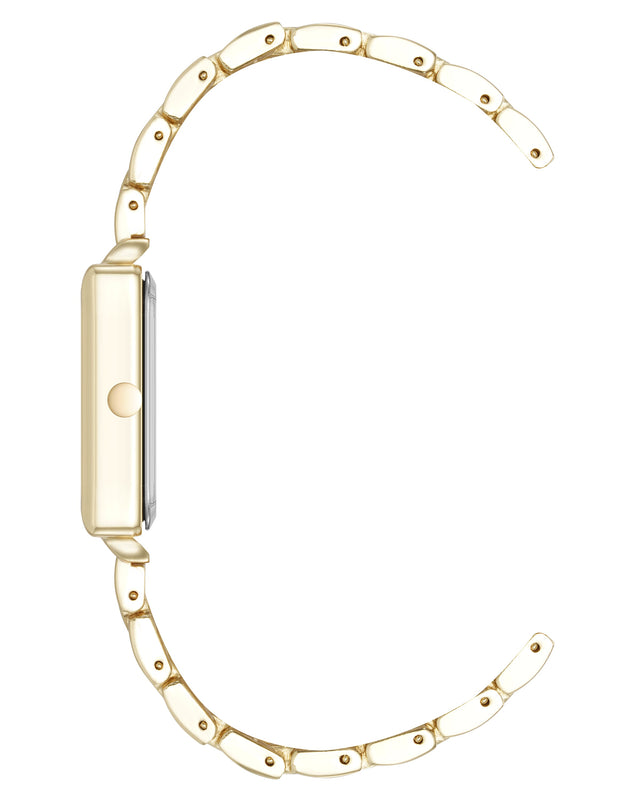 Nine West Timeless Rectangular Case Watch