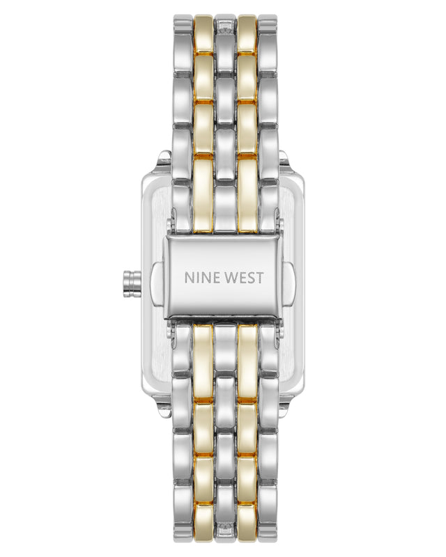 Nine West Timeless Rectangular Case Watch