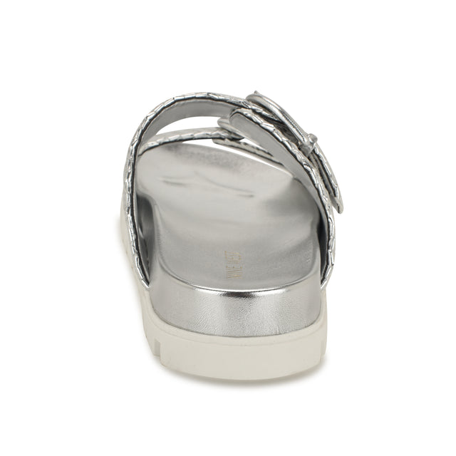 Nine West Tindy Woven Footbed Sandals