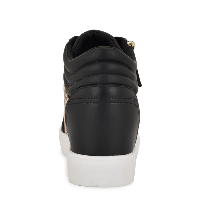 Nine West Tons High Top Hidden Wedge Sneakers
